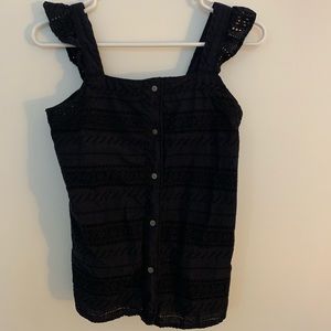 Loft black tank top